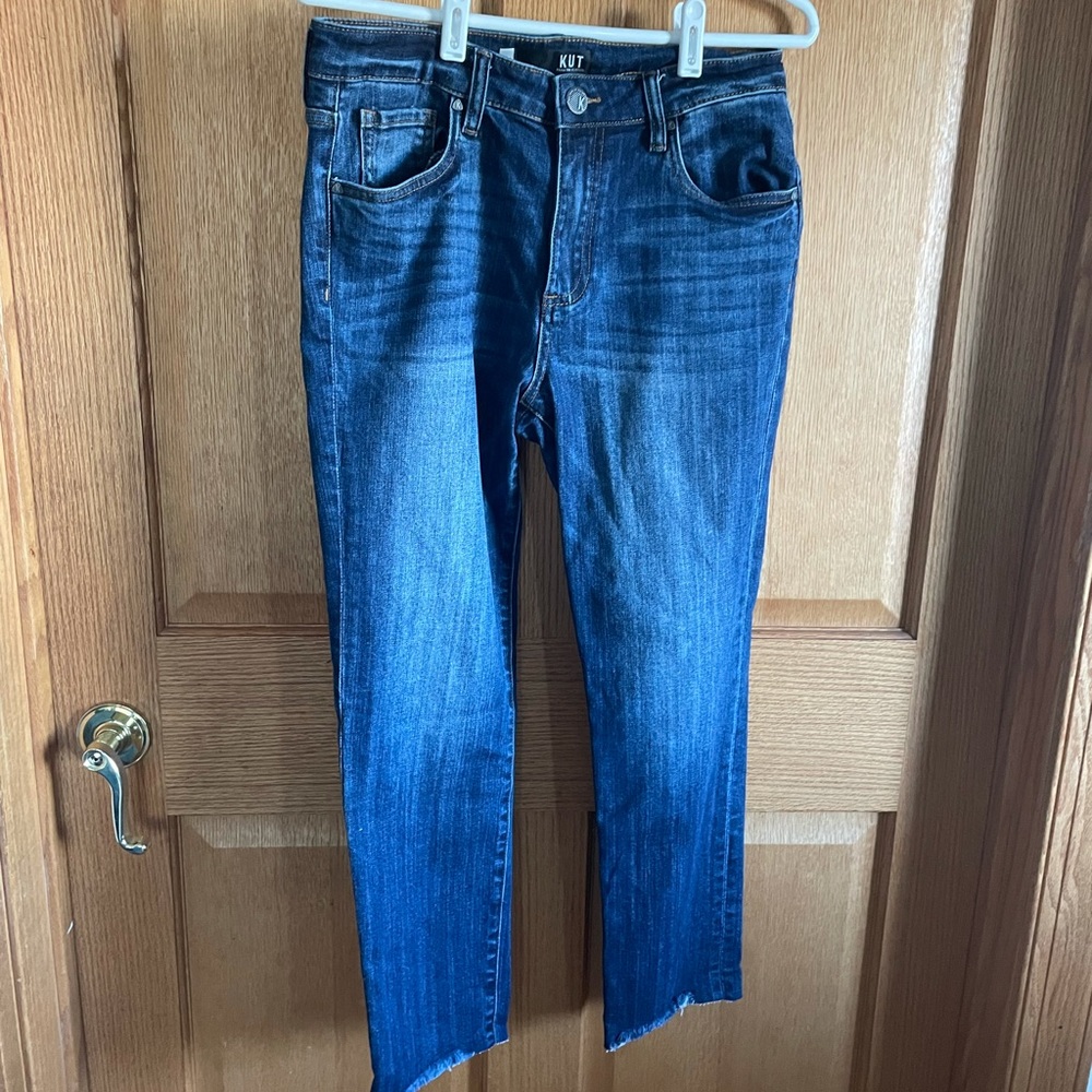 Kut from the kloth, Reese, high rise, ankle jeans